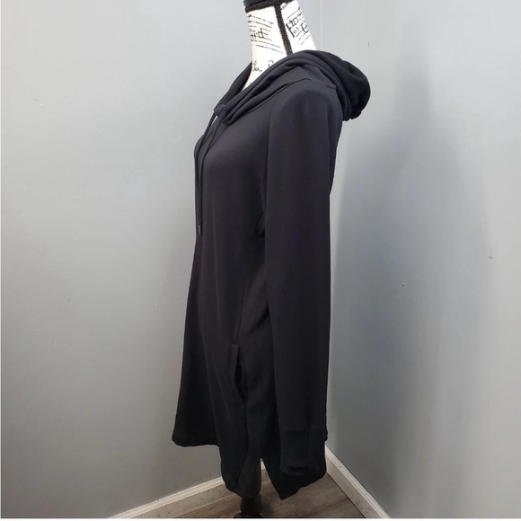 Athleta Black Midi Dress - Picture 4 of 5